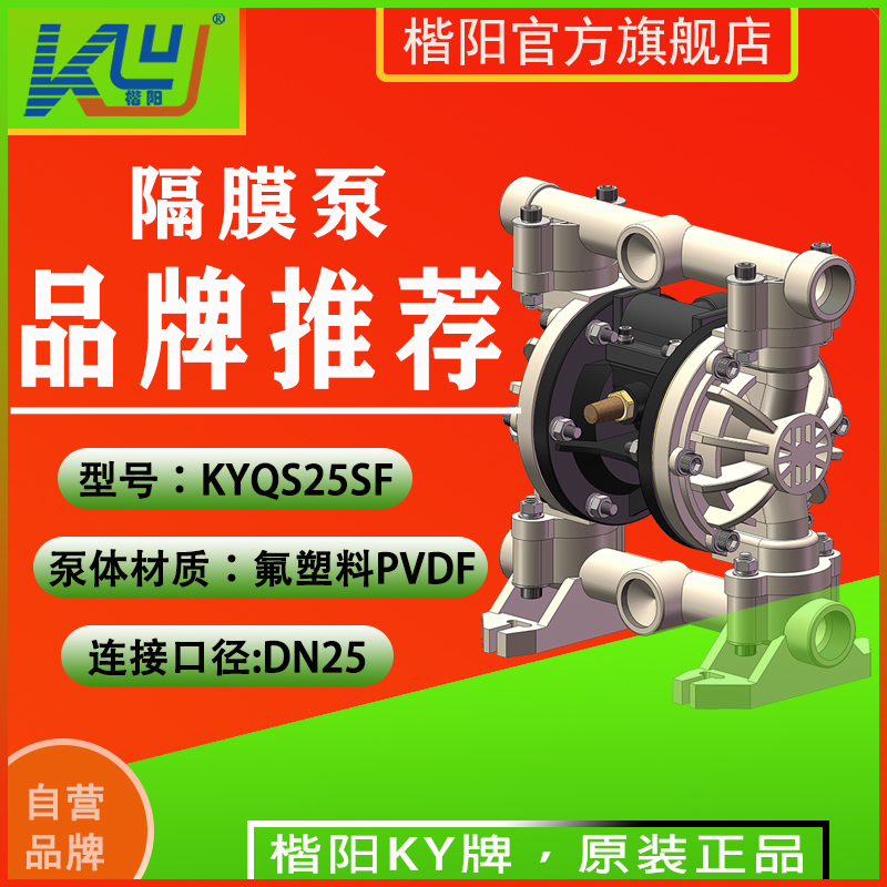 KYQS25SF氟塑料氣動(dòng)隔膜泵4