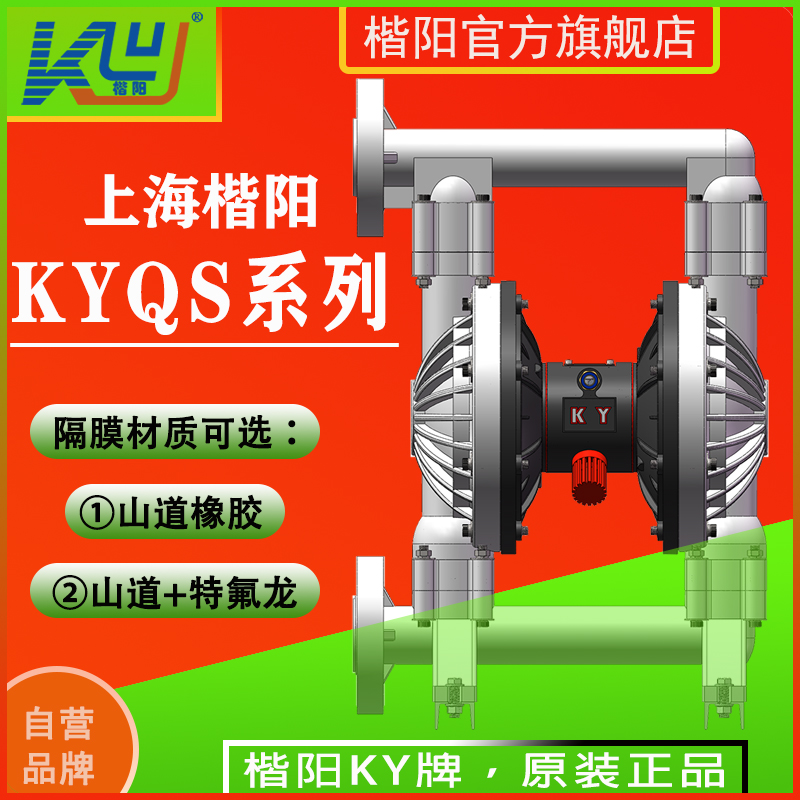 KYQS80LS聚丙烯PP氣動(dòng)隔膜泵4