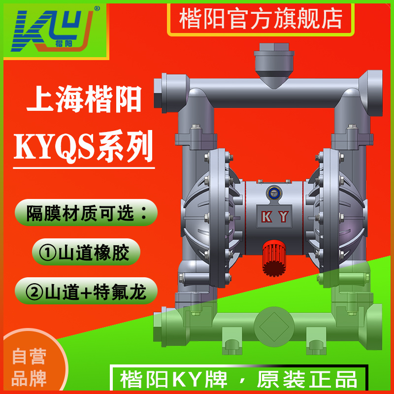 KYQS65LL鋁合金氣動(dòng)隔膜泵3