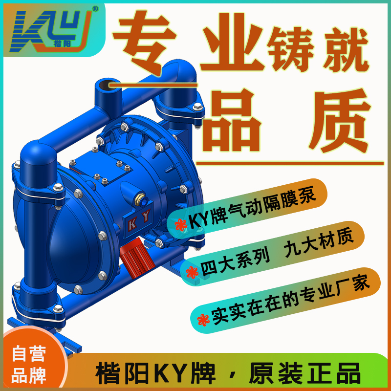 KYQ32LZ鑄鋼氣動隔膜泵4