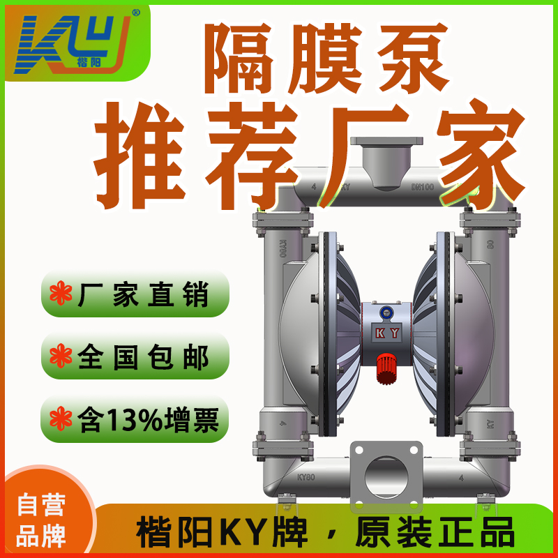 KYQ100L4不銹鋼氣動(dòng)隔膜泵1