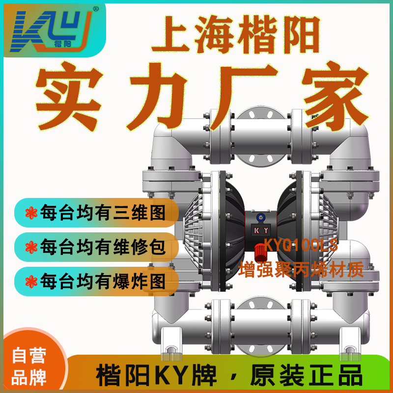 KYQ100LS塑料氣動隔膜泵4