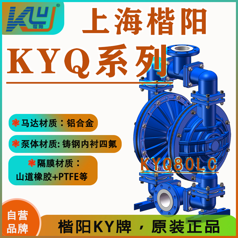 KYQ80LC鋼襯四氟氣動(dòng)隔膜泵2