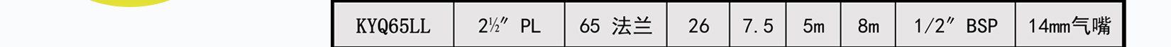 KYQ65鋁合金氣動隔膜泵詳細參數(shù)