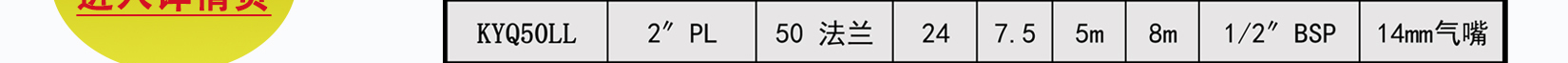 KYQ50鋁合金氣動隔膜泵詳細參數(shù)